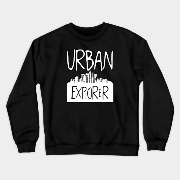 Urban Explorer Crewneck Sweatshirt by JDaneStore